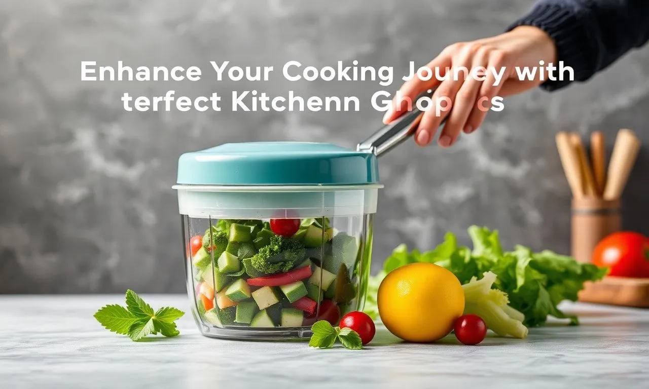 Elevate Your Culinary Experience with the Right Kitchen Tools: A Guide to Veggie Choppers Enhance Your Cooking Journey with the Perfect Kitchen Gadgets: A Handbook on Vegetable Choppers