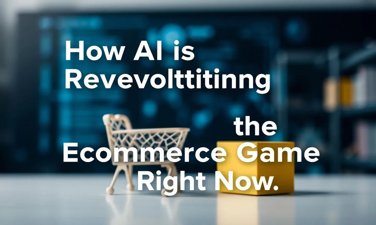How AI is Revolutionizing the Ecommerce Game Right Now Here is the translation of the given text to English: "How AI is Revolutionizing the Ecommerce Game Right Now"