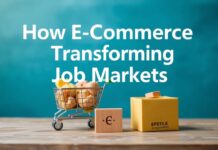 How E-Commerce is Transforming Job Markets in West Bengal The text is already in English, so no translation is needed. The text is: "How E-Commerce is Transforming Job Markets in West Bengal"