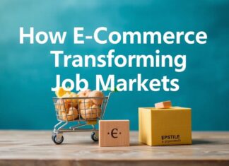 How E-Commerce is Transforming Job Markets in West Bengal The text is already in English, so no translation is needed. The text is: "How E-Commerce is Transforming Job Markets in West Bengal"