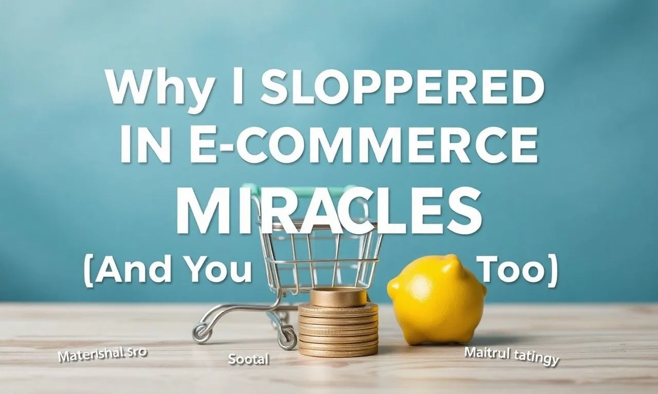 Why I Stopped Believing in Ecommerce Miracles (And You Should Too) Why I Stopped Believing in E-commerce Miracles (And You Should Too)