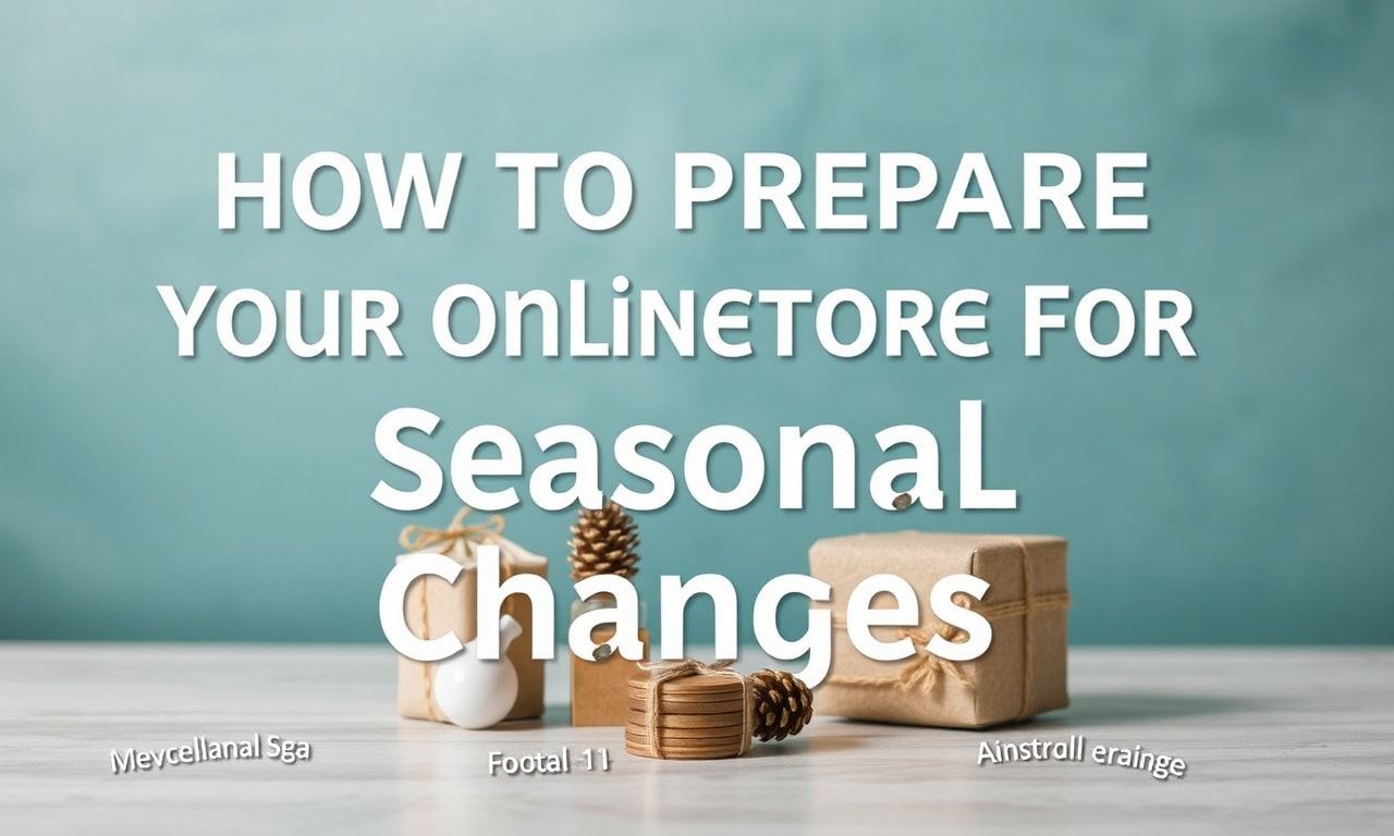How to Prepare Your E-commerce Business for Seasonal Changes