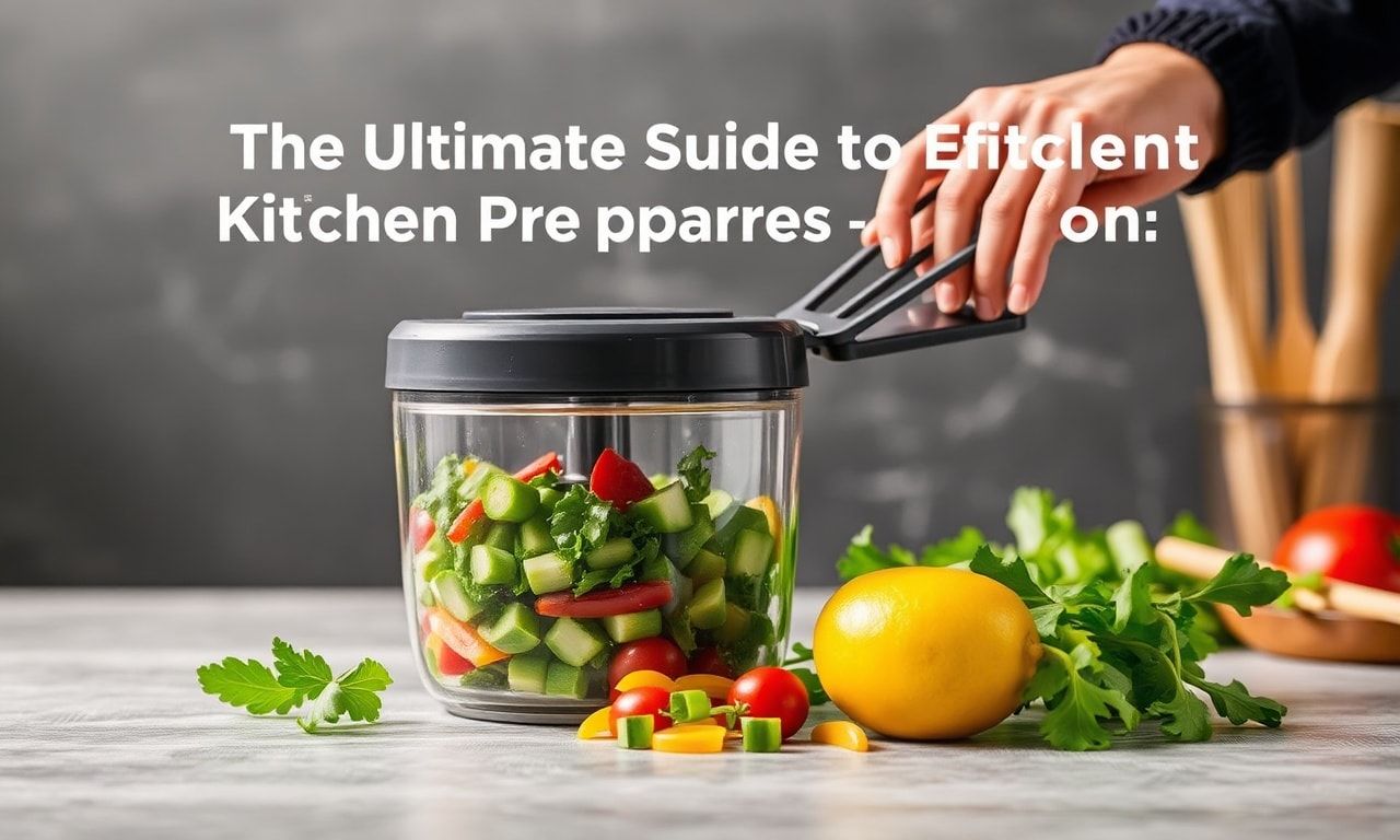 The Ultimate Guide to Efficient Kitchen Prep: Why VeggieChoppers Are a Must-Have
