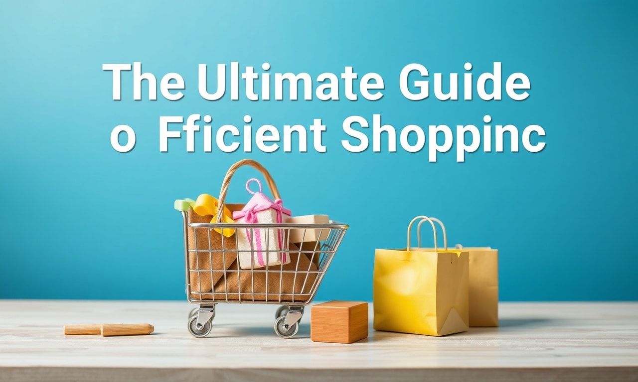 The Ultimate Guide to Efficient Online Shopping: Tips, Tricks, and Tools
