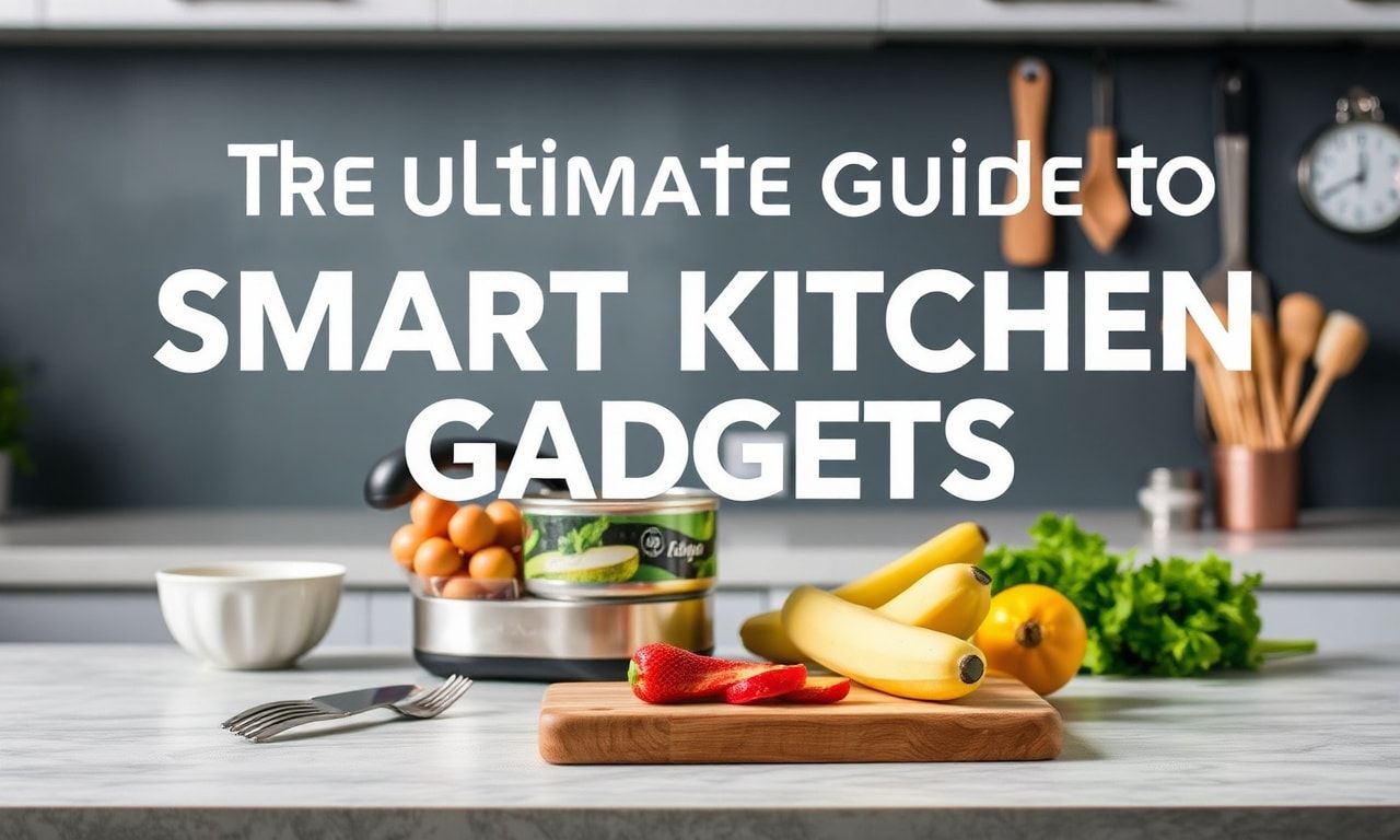 The Ultimate Guide to Smart Kitchen Gadgets: Enhancing Your Culinary Experience