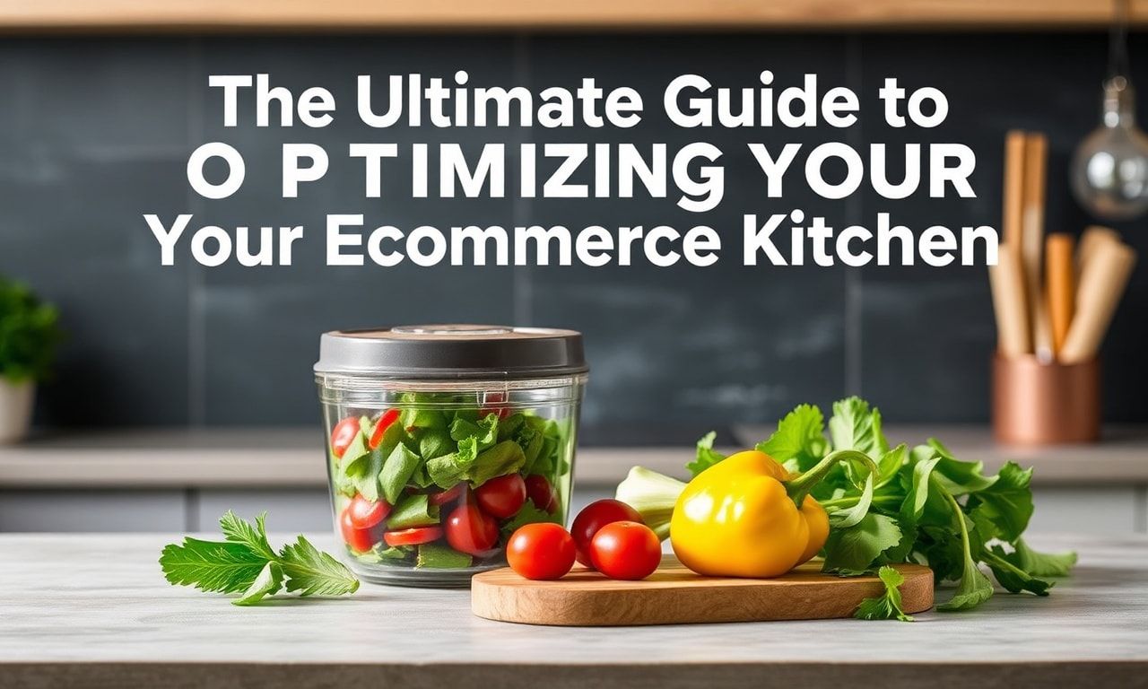 The Ultimate Guide to Streamlining Your Ecommerce Kitchen with VeggieChoppers
