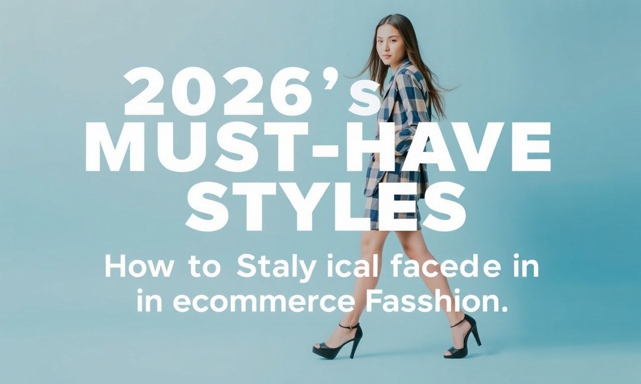 2026's Must-Have Styles: How to Stay Ahead in Ecommerce Fashion