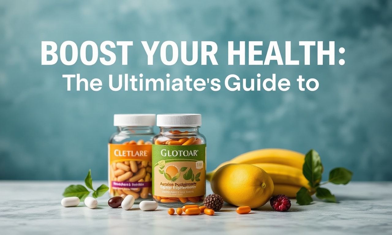 Boost Your Health: The Ultimate Guide to Vitamin Supplements