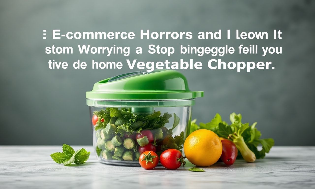 E-commerce Nightmares and How I Learned to Stop Worrying and Love the Veggie Chopper