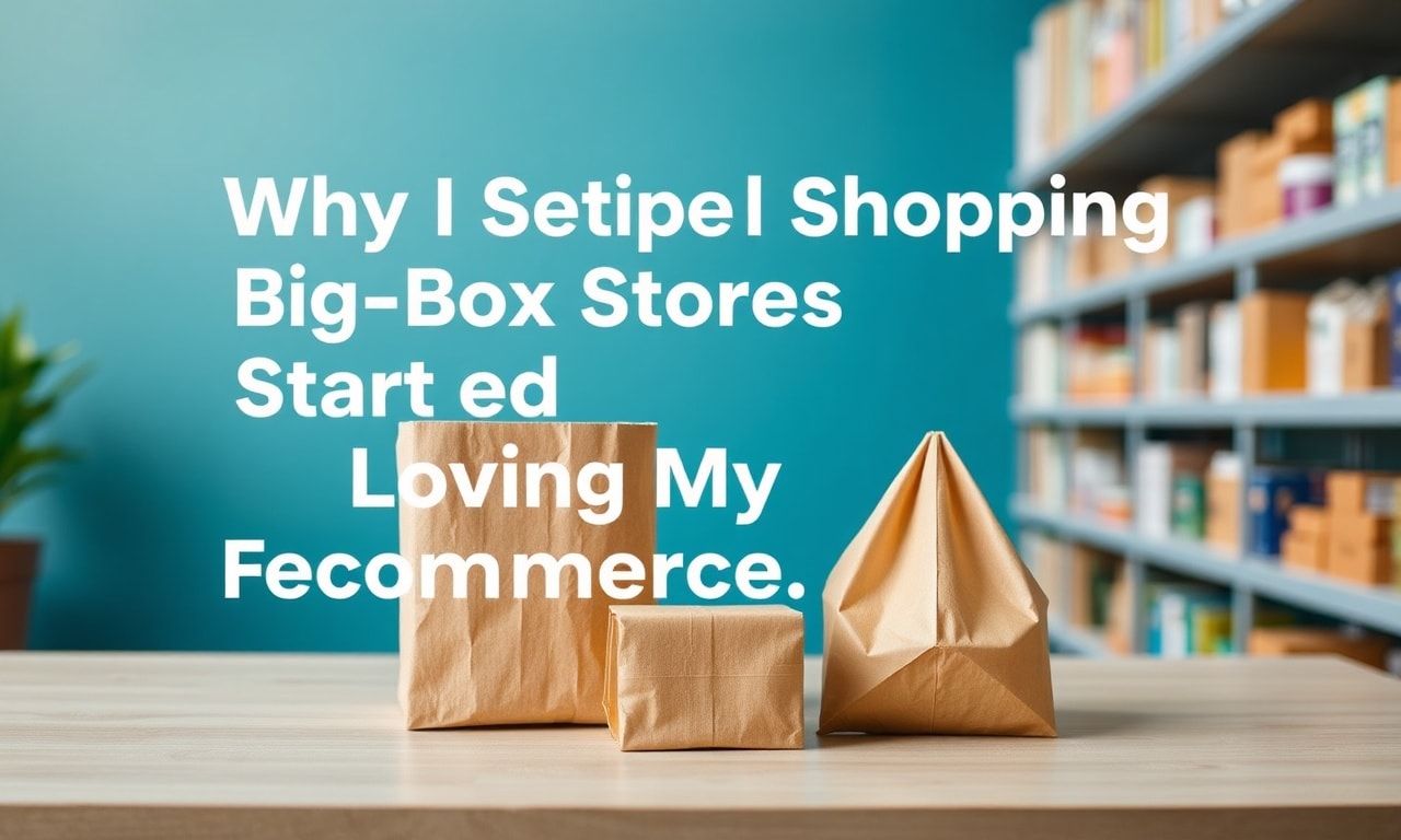 Why I Stopped Shopping at Big-Box Stores and Started Loving My Local E-Commerce Heroes
