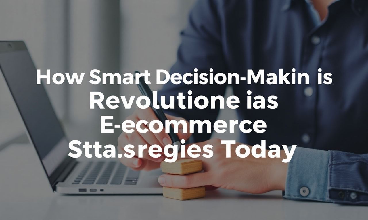 How Smart Decision-Making Is Revolutionizing Ecommerce Strategies Today